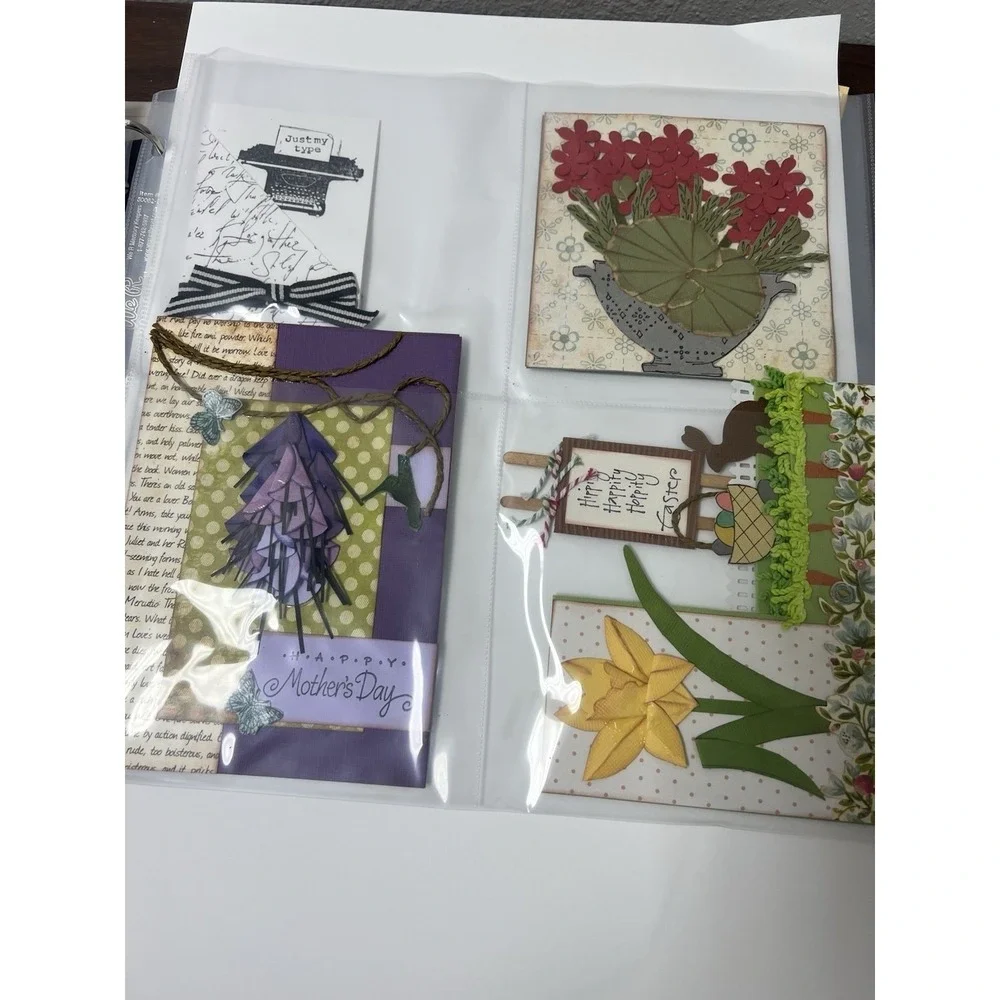 50 handmade assorted all occasions cards/tags No envelopes Handmade Lots Details